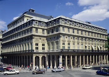 Ansicht der Fassade des Théâtre Français, erbaut 1786-90